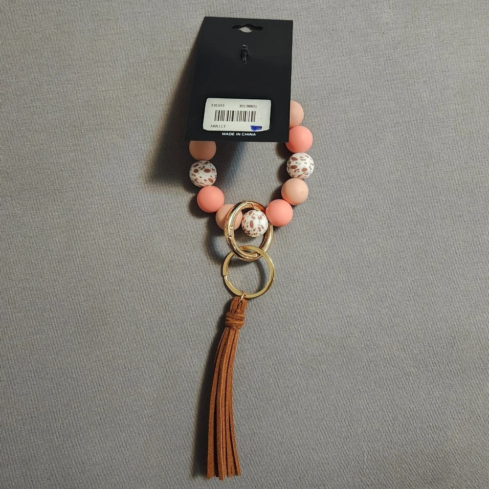 Montres Carlo Accessories Beaded Bracelet Keychain